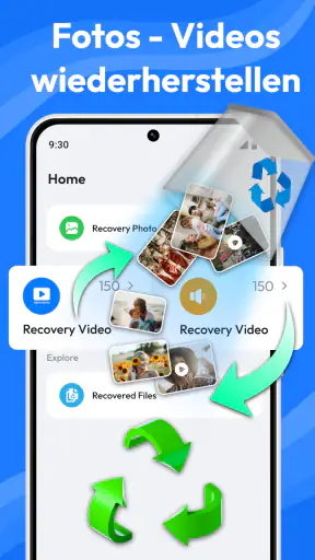 Recuperer Photo Supprimer App screenshot
