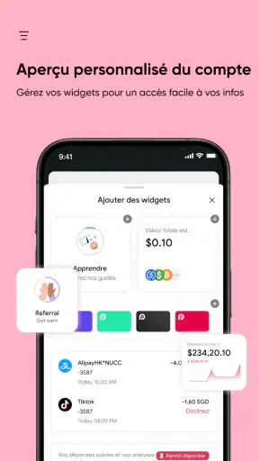 RedotPay Carte Crypto Paiement screenshot