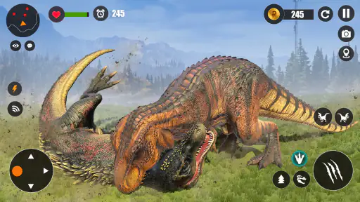 réel dinosaure Jeux screenshot