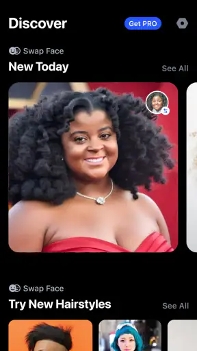 Reface: AI Éditeur Photo Vidéo screenshot