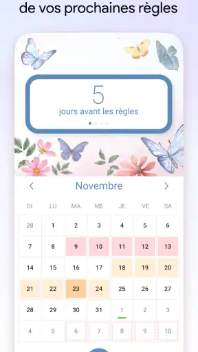 Regle Femme: Cycle Menstruel screenshot
