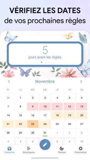 Regle Femme: Cycle Menstruel screenshot