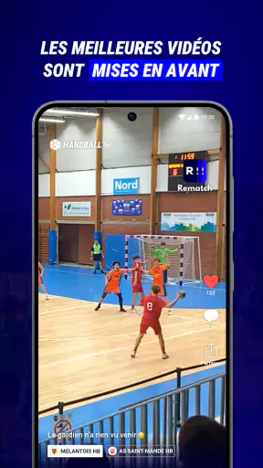 Rematch - vidéos sport amateur screenshot