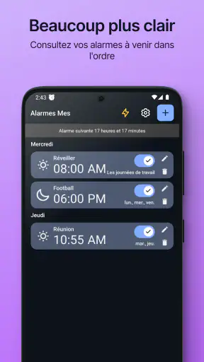 Réveil Simple screenshot