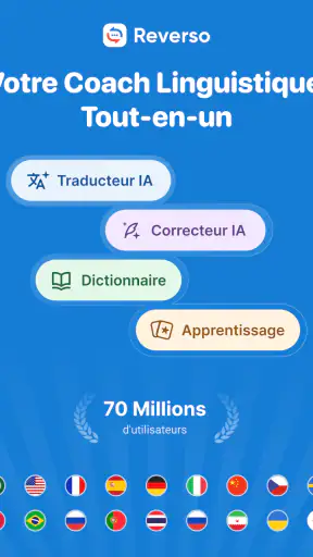 Reverso Traducteur, Correcteur screenshot