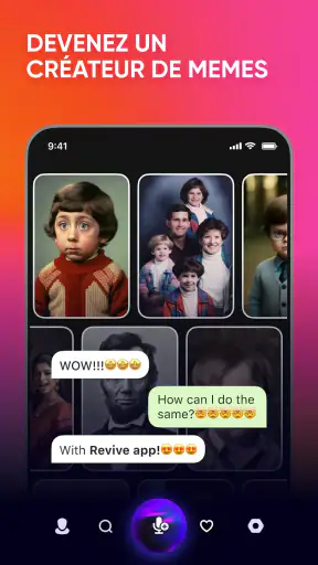 Revive : app face de morphing screenshot