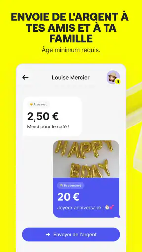 Revolut <18 screenshot