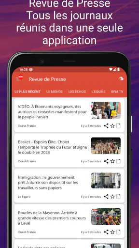 Revue de Presse - Fast News screenshot