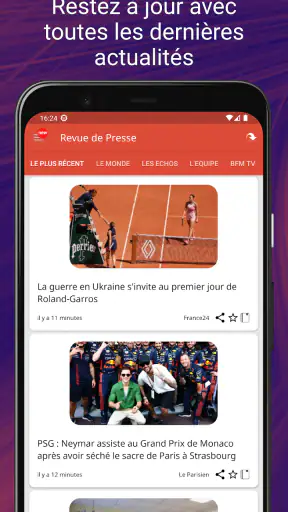 Revue de Presse - Fast News screenshot