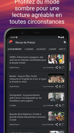 Revue de Presse - Fast News screenshot