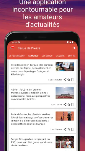 Revue de Presse - Fast News screenshot