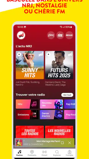 Rire et Chansons: Radios screenshot