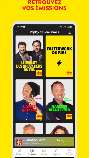 Rire et Chansons: Radios screenshot