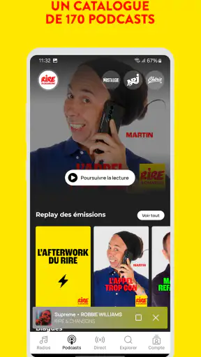 Rire et Chansons: Radios screenshot
