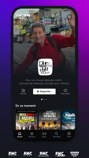 RMC BFM Play – TV live, Replay screenshot