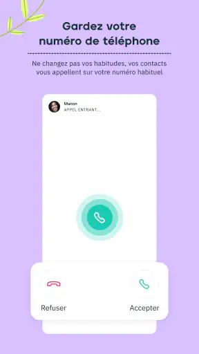 Rogervoice screenshot