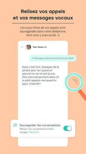 Rogervoice screenshot