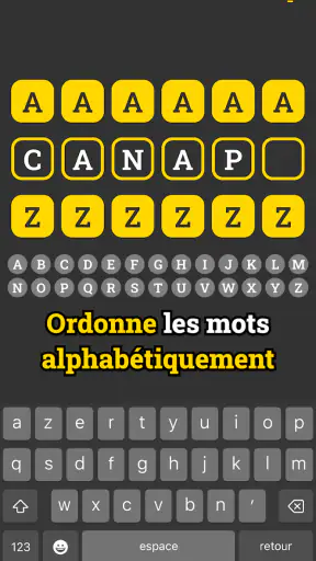 romid - Ordonne les mots ! screenshot