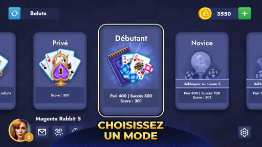 Royal Belote et Coinche screenshot
