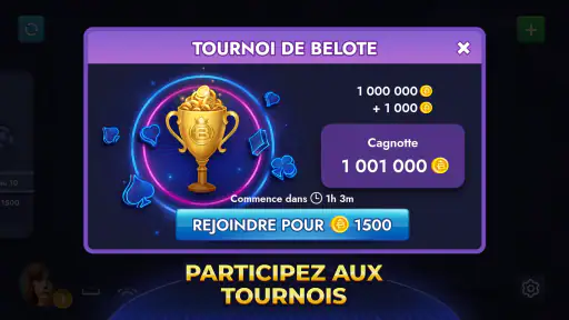 Royal Belote et Coinche screenshot