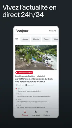 RTS - Actualités & Sport screenshot
