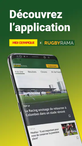 Rugbyrama - Midi Olympique screenshot