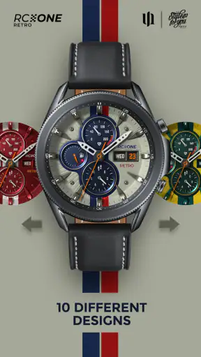 S4U RC ONE - Retro watch face screenshot