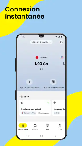 Saily : votre eSIM voyage screenshot