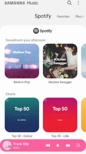 Samsung Music screenshot