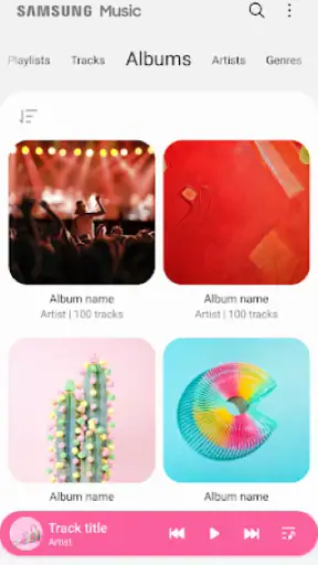 Samsung Music screenshot