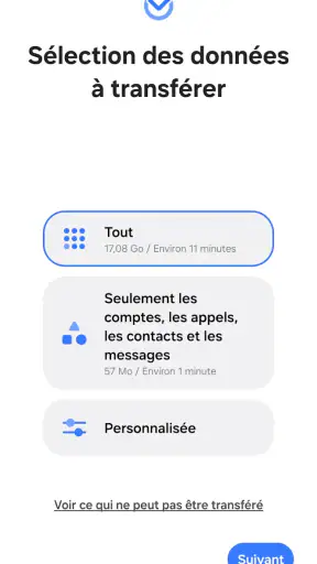 Samsung Smart Switch Mobile screenshot