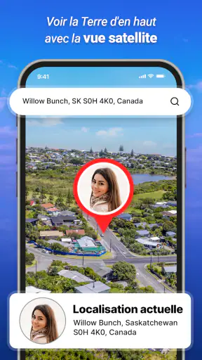Satellite: Cartes de la Terre screenshot