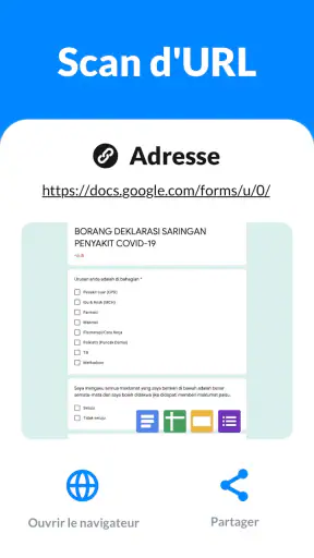 Scanner code QR & code barres screenshot