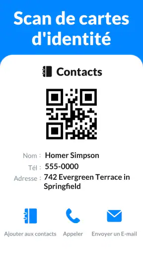 Scanner code QR & code barres screenshot