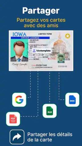 Scanner de carte d'identité screenshot
