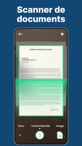 Scanner de carte d'identité screenshot
