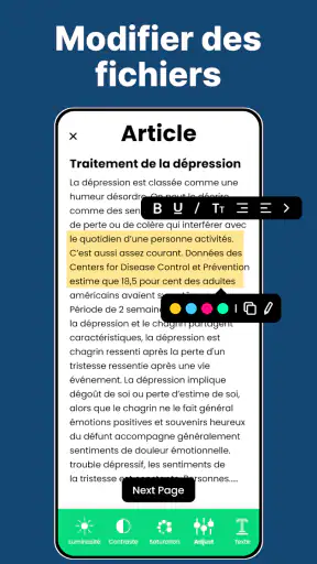 Scanner de carte d'identité screenshot