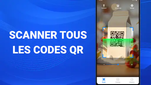 Scanner de code QR screenshot
