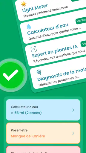 Scanner identifiant plante screenshot