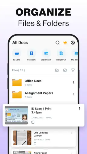 Scanner PDF : Scanner vers PDF screenshot