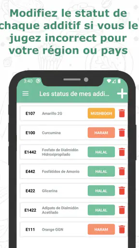 SCANNER produit HALAL ou HARAM screenshot