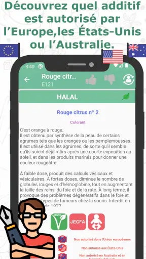 SCANNER produit HALAL ou HARAM screenshot