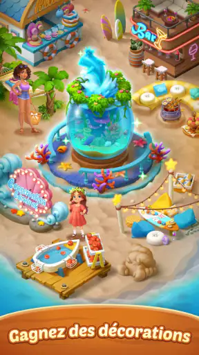 Seaside Escape®: jeu de fusion screenshot