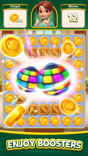 Seaside Resort: Match 3 screenshot