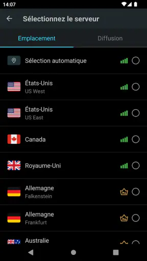 Secure VPN－Internet plus sûr screenshot