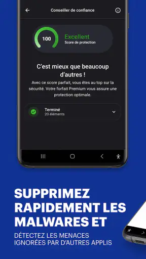 Sécurité mobile Malwarebytes screenshot