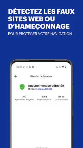 Sécurité mobile Malwarebytes screenshot