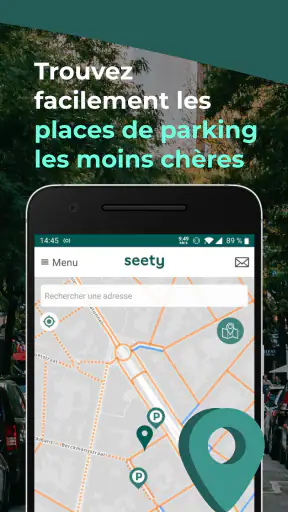 Seety: parking malin & gratuit screenshot