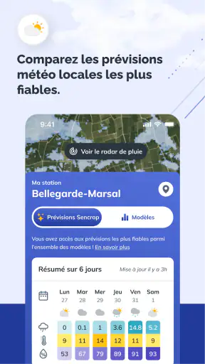 Sencrop, la météo agricole screenshot