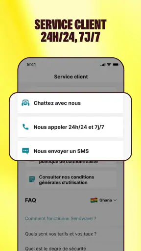 Sendwave-Envoyez de l'argent screenshot
